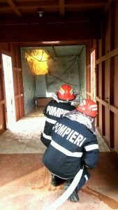 Modul pentru instruirea şi antrenamentul în condiţii reale a personalului operativ de intervenţie la incendii