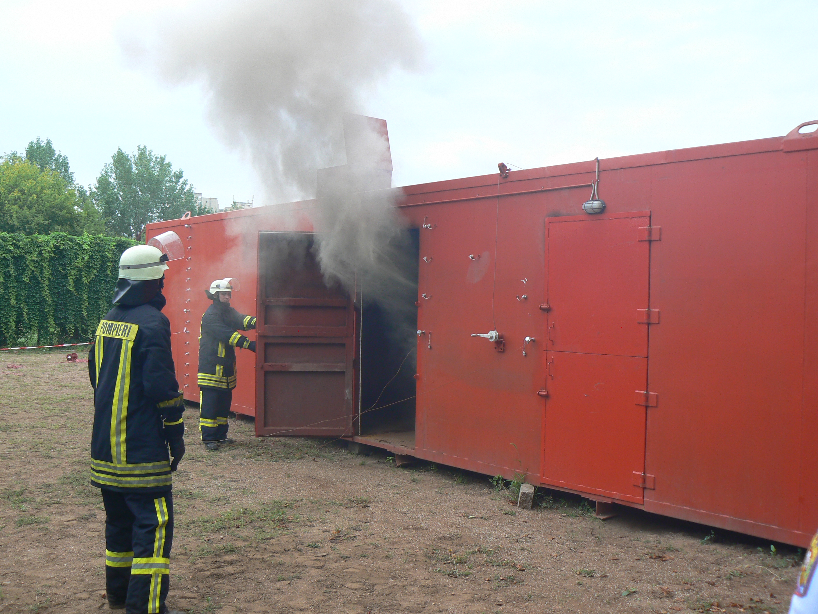 Modul (stand) multifuncţional pentru cercetări în domeniul ingineriei securităţii la incendiu